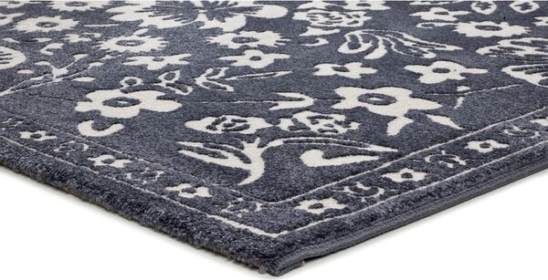 Tamno plavi tepih 80x150 cm Amara – Universal