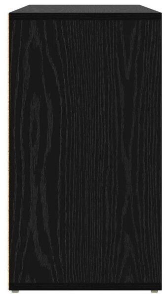 Klupa za cipele 103 x 30 x 54 5 cm Konstruirano drvo Crni hrast - Crni hrast