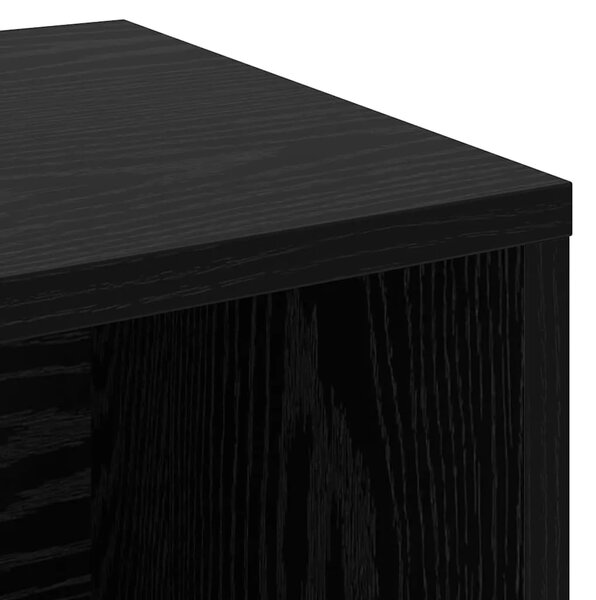 Klupa za cipele 103 x 30 x 54 5 cm Konstruirano drvo Crni hrast - Crni hrast