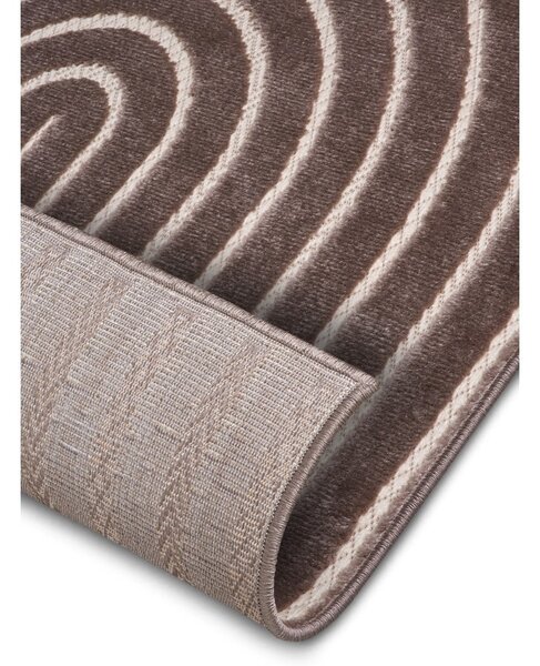 Smeđi tepih 160x235 cm Iconic Wave – Hanse Home
