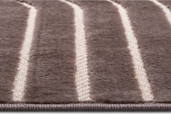 Smeđi tepih 160x235 cm Iconic Wave – Hanse Home