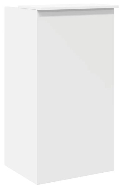 Recepcijski stol Bijeli 55x50x103 5 cm Inženirsko drvo - Bijela 55 x 50 x 103.5 cm Bijela 55 x 50 x 103.5 cm