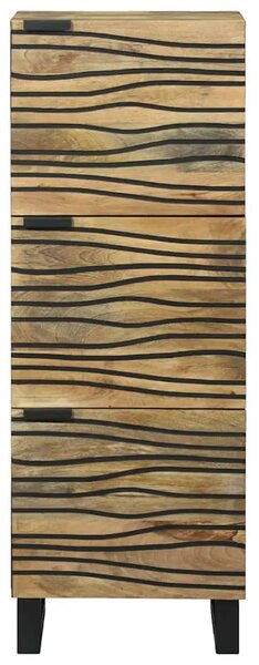 Kuhinjski ormarić Smeđa 40 x 33 x 110 cm masivno drvo manga - Prirodna