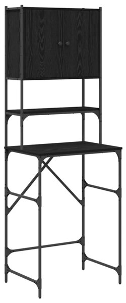 Ormar za perilicu rublja Crni 0ak 68 x 48 5 x 194 cm - Crni hrast