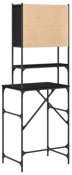 Ormar za perilicu rublja Crni 0ak 68 x 48 5 x 194 cm - Crni hrast
