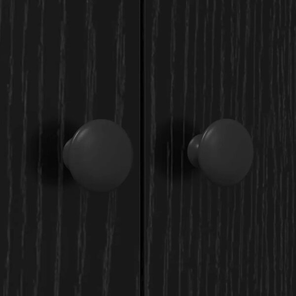 Ormar za perilicu rublja Crni 0ak 68 x 48 5 x 194 cm - Crni hrast