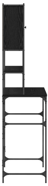 Ormar za perilicu rublja Crni 0ak 68 x 48 5 x 194 cm - Crni hrast