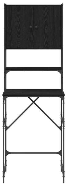 Ormar za perilicu rublja Crni 0ak 68 x 48 5 x 194 cm - Crni hrast