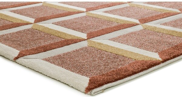 Tepih boje terakote 80x150 cm Amara – Universal