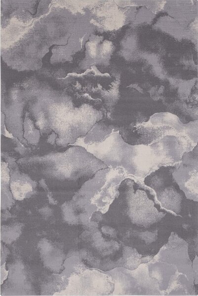 Sivi vuneni tepih 133x180 cm Cirrus – Agnella