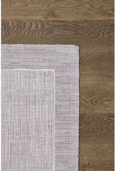 Sivi vuneni tepih 133x180 cm Linea – Agnella
