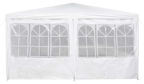 Šator za svadbe - šator za zabave Bijelo 800 x 400 x 266 cm Polietilen - Bijela 4 x 8 m