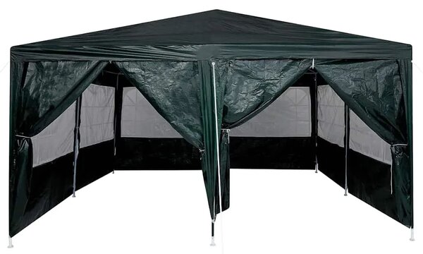 Šator za svadbe - šator za zabave Zelena 400 x 400 x 266 cm Polietilen - Zelena 4 x 4 m