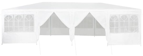 Šator za svadbe - šator za zabave Bijelo 800 x 400 x 266 cm Polietilen - Bijela 4 x 8 m