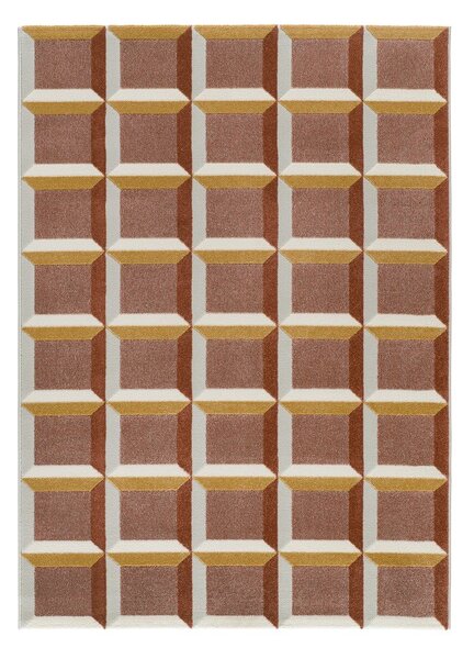 Tepih boje terakote 80x150 cm Amara – Universal