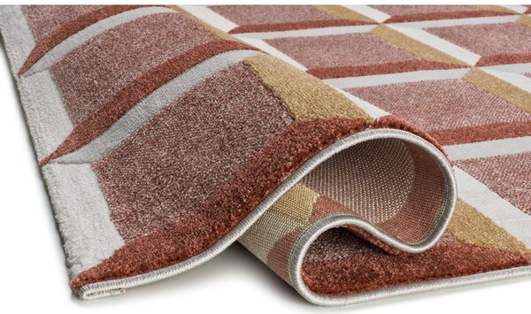 Tepih boje terakote 80x150 cm Amara – Universal