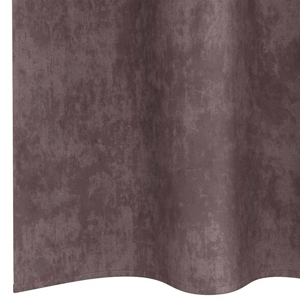 Baršunaste zavjese 2 kom. Smeđa 260 x 140 cm Baršun - Smeđa 140 x 260 cm s ušicama
