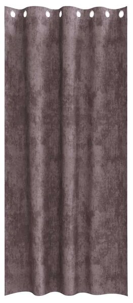 Baršunaste zavjese 2 kom. Smeđa 260 x 140 cm Baršun - Smeđa 140 x 260 cm s ušicama