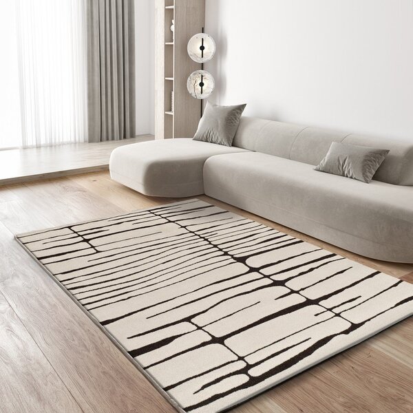 Krem tepih 80x150 cm Retro – Universal