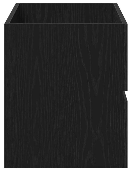 Kupaonski ormarić za sudoper Crni hrast 80 x 38 5 x 45 cm - Crni hrast 80 x 38.5 x 45 cm 1 1