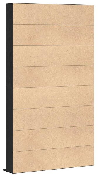 CD ormar Crni hrast 101 x 23 x 177 5 cm Konstruirano drvo - Crni hrast 101 x 23 x 177 5 cm