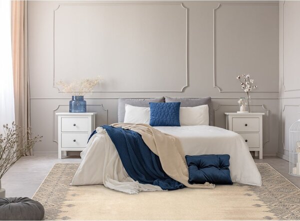 Bež vuneni tepih 133x180 cm Decori – Agnella