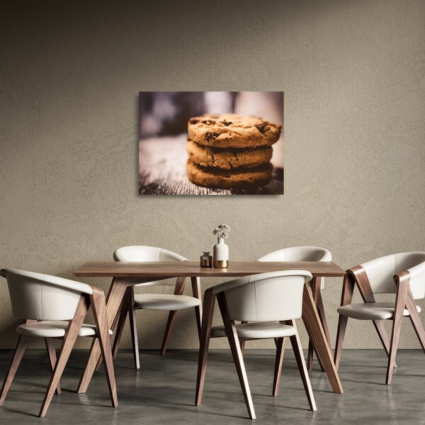 Staklena slika - Keksi (70x50 cm)