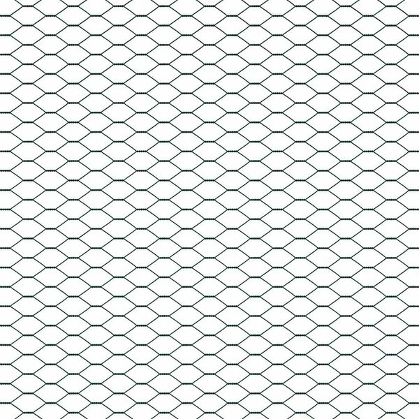 Heksagonalna ograda s stubom 25 x 1 m Čelik premazan PVC-om - 25 x 1 m (13 mm mreža) Šumsko zelena