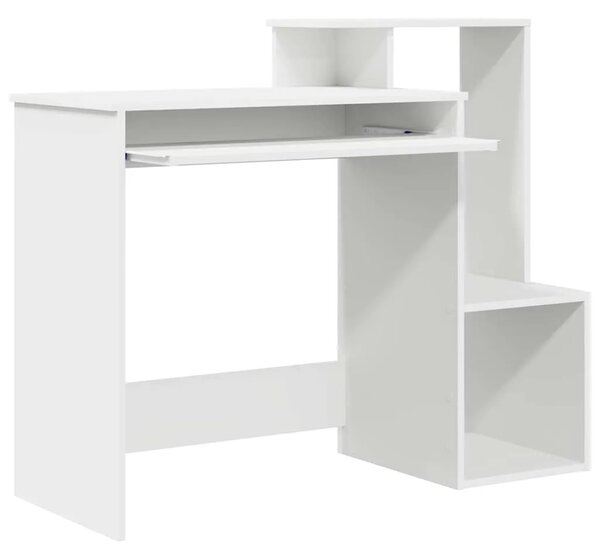 Stol Bijelo 106 x 41 x 88.5 cm Konstruirano drvo - Bijelo