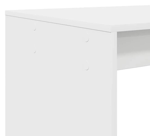 Stol Bijelo Konstruirano drvo 108 x 55 x 103.5 cm - Bijelo