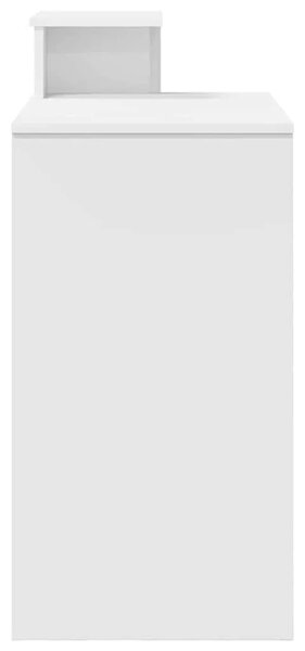 Stol Bijelo 106 x 41 x 88.5 cm Konstruirano drvo - Bijelo
