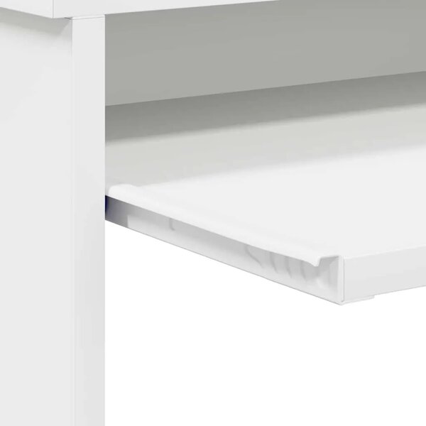 Stol Bijelo 106 x 41 x 88.5 cm Konstruirano drvo - Bijelo