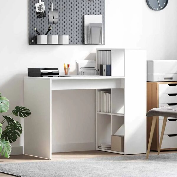 Stol Bijelo Konstruirano drvo 108 x 55 x 103.5 cm - Bijelo