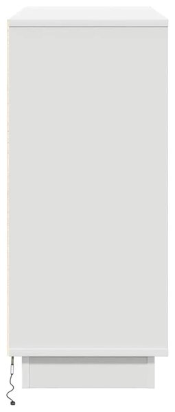 LED komoda Bijelo 90 x 32 x 75 cm Konstruirano drvo - Bijelo