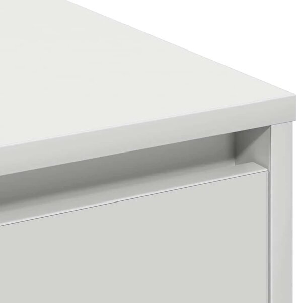 LED komoda Bijelo 90 x 32 x 75 cm Konstruirano drvo - Bijelo