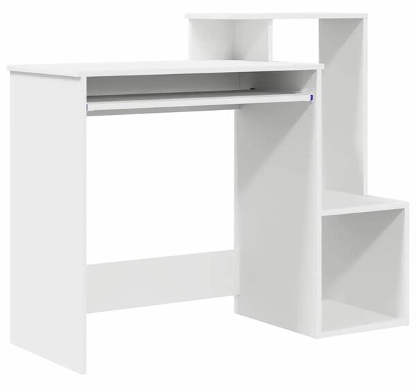 Stol Bijelo 106 x 41 x 88.5 cm Konstruirano drvo - Bijelo