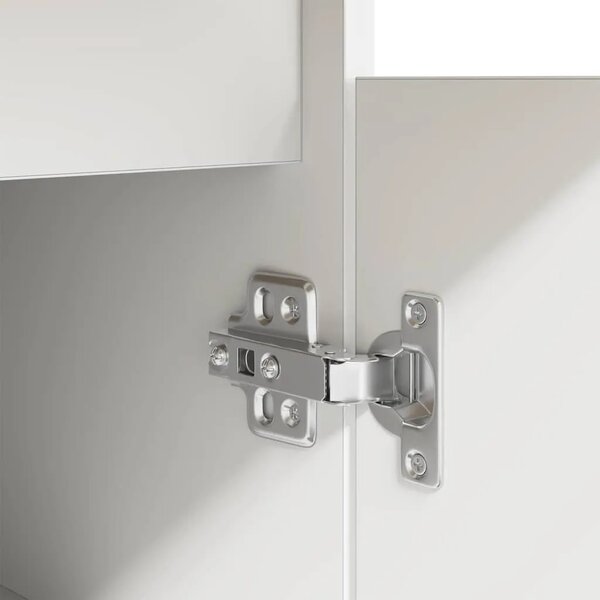 Stol Bijelo Konstruirano drvo 140 x 49 x 76 cm - Bijelo