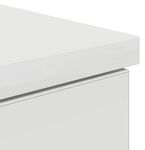 Stol Bijelo Konstruirano drvo 140 x 49 x 76 cm - Bijelo