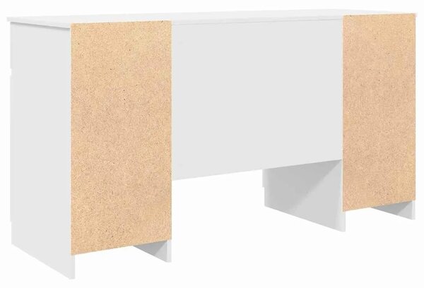 Stol Bijelo Konstruirano drvo 140 x 49 x 76 cm - Bijelo