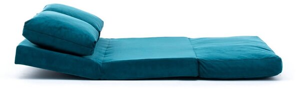 Petrolej zelena sklopiva sofa 120 cm Taida – Balcab Home