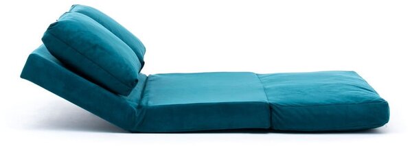 Petrolej zelena sklopiva sofa 120 cm Taida – Balcab Home