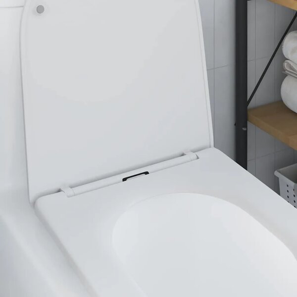 WC daska Bijela 47 x 36 x 3 4 cm Duroplast - Bijela