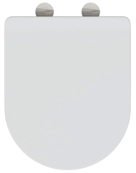 WC daska Bijela 47 x 36 x 3 4 cm Duroplast - Bijela