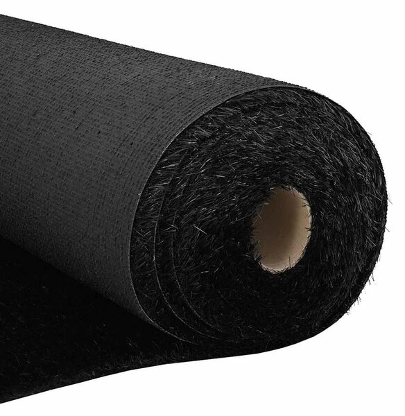 Umjetna trava 1500 x 100 x 3 cm PP i PE - Crna 1 x 15 m 30 mm