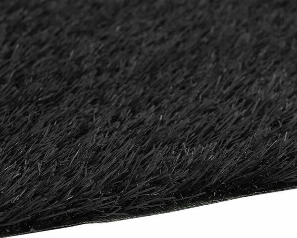 Umjetna trava 1500 x 100 x 3 cm PP i PE - Crna 1 x 15 m 30 mm
