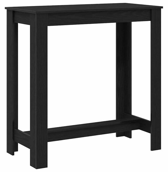 Stol za bar 102 x 50 x 103.5 cm Konstruirano drvo Crni hrast - Crni hrast 102 cm