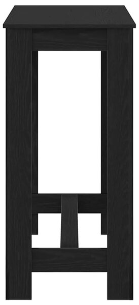 Stol za bar 102 x 50 x 103.5 cm Konstruirano drvo Crni hrast - Crni hrast 102 cm