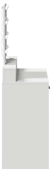 Toaletni stol Bijelo 79 x 41 x 140 cm Konstruirano drvo - 79 x 41 x 140 cm Bijelo