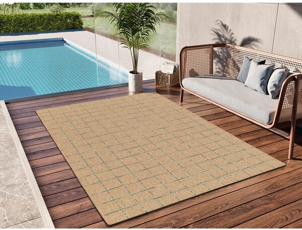 Unutarnji i vanjski tepih u prirodnoj boji 160x230 cm Pergola – Universal