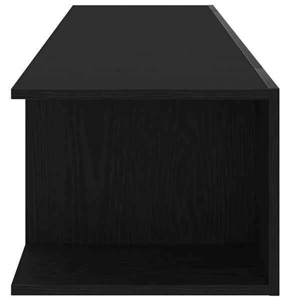 TV ormar 135 x 39 x 30 cm Crni hrast Konstruirano drvo - Crni hrast